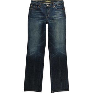 David Kahn Lauren Boot Cut Jeans Women's 6 Stretch Mid Rise B543